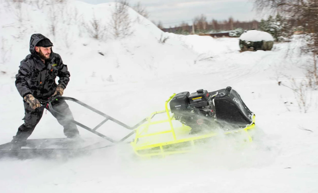 Мотобуксировщик Бурлак ХОЗЯИН-1 (капот металл) в Майкопе