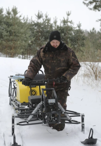 Мотобуксировщик РЫБАК PKD. PSD 15 л.с. (длинная база 1430мм) в Майкопе