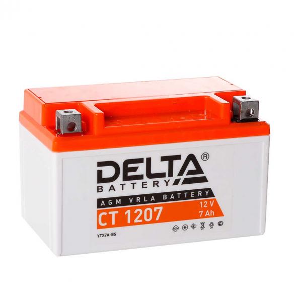 Аккумулятор Delta CT 1207 (12V / 7Ah) в Майкопе