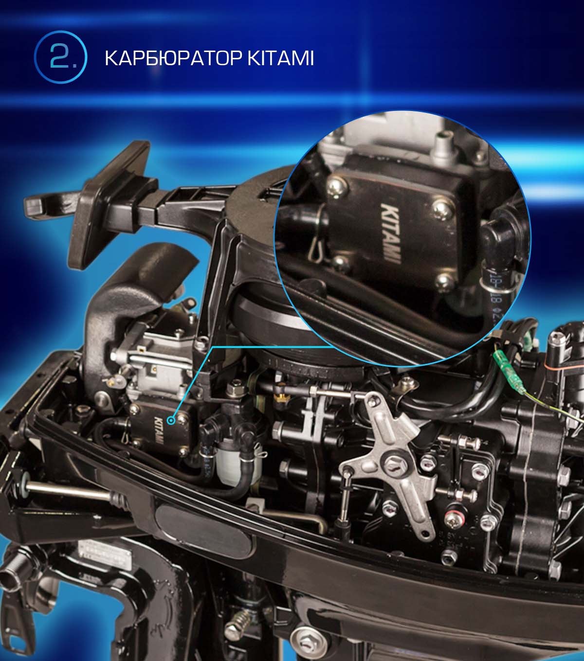 Лодочный мотор MARLIN PROLINE MP 9.9 (20) AWRS FORCE в Майкопе