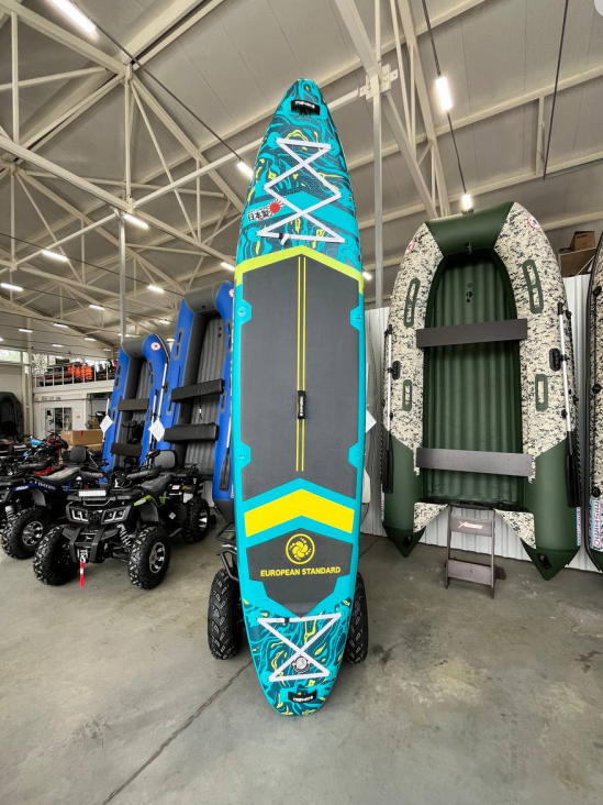 SUP (САП) Доска MISHIMO PRO-MAX Light Teal 11,6’ (355см) в Майкопе