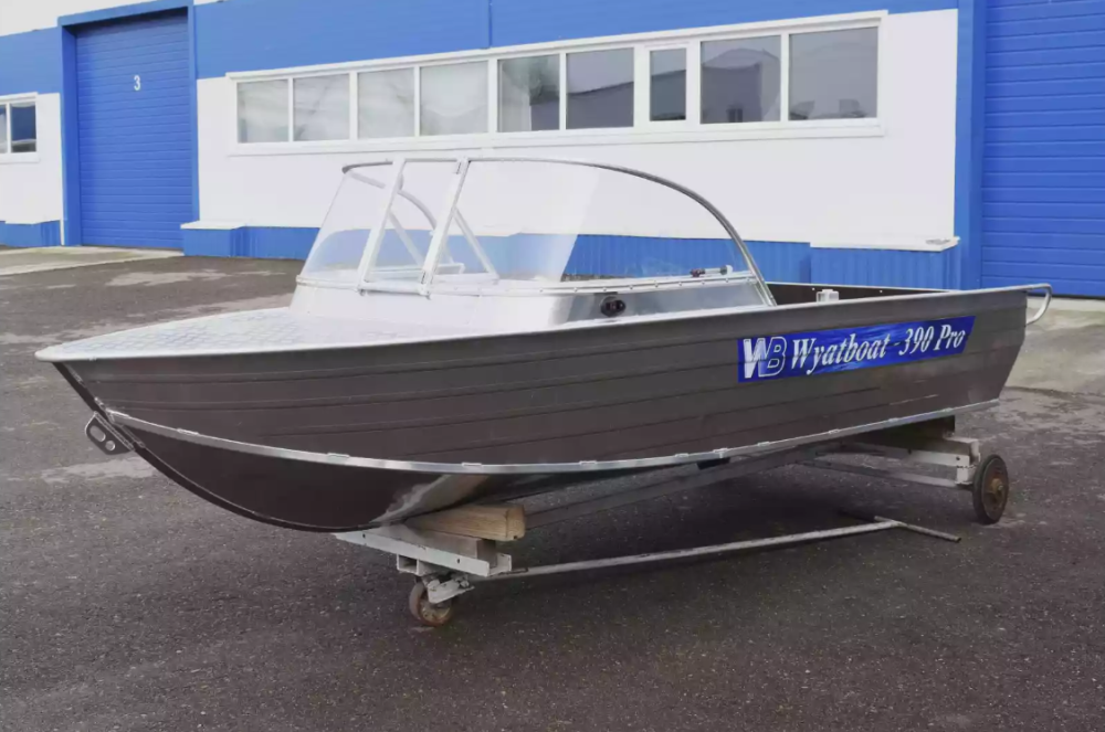 Алюминиевая лодка Wyatboat-390 Pro в Майкопе