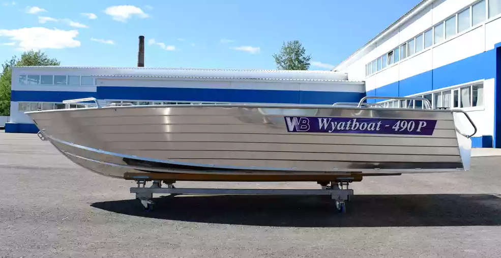 Алюминиевая лодка Wyatboat-490 P в Майкопе