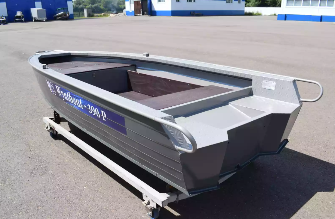 Алюминиевая лодка Wyatboat-390Р Fish в Майкопе