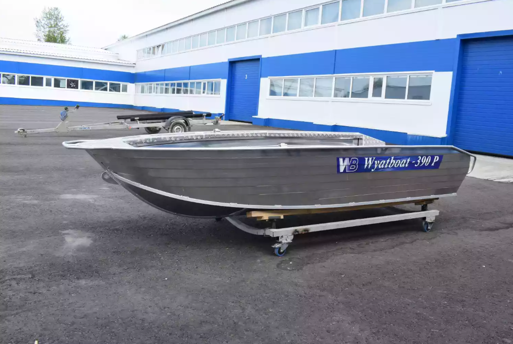 Алюминиевая лодка Wyatboat-390Р Увеличенный борт в Майкопе