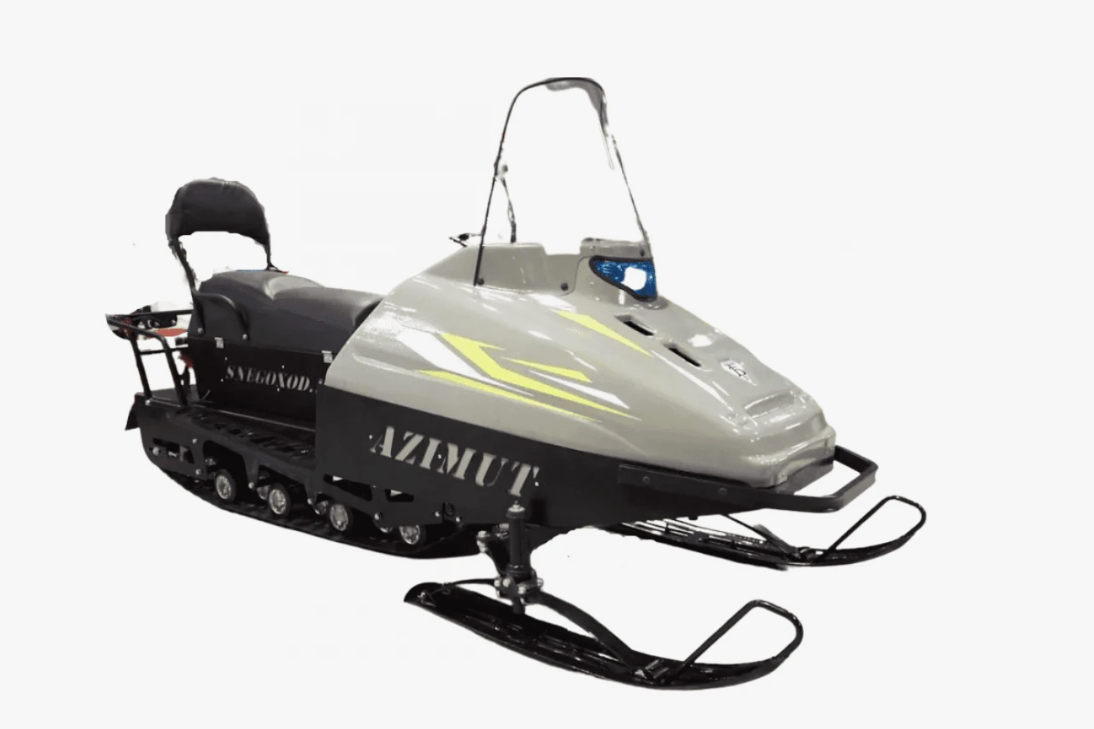 Миниснегоход Бурлак Азимут 20 л.с. , эл.запуск, реверс, тормоз гидравл, капот серый в Майкопе