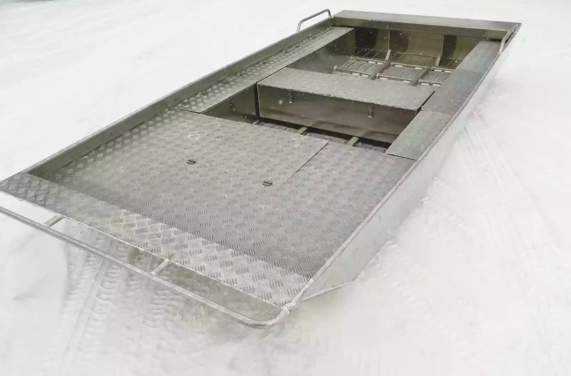 Алюминиевая лодка Wyatboat-390 Jonboat в Майкопе