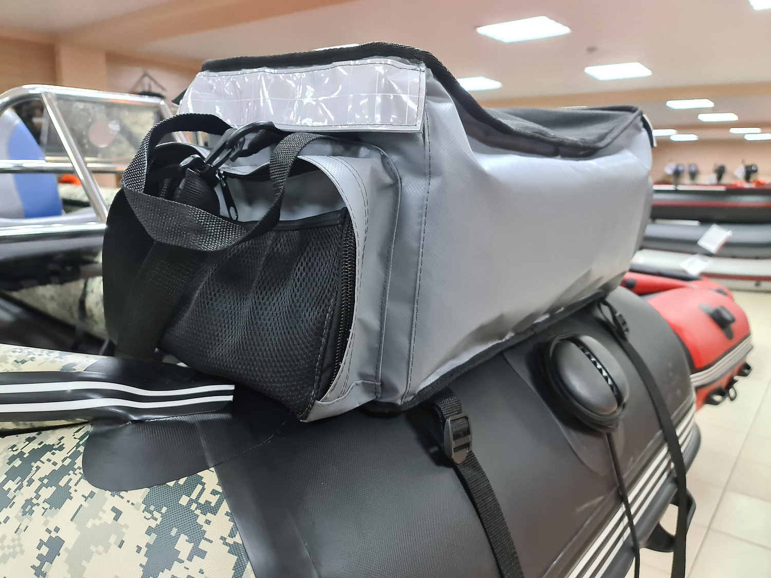 СУМКА ЛЮКС НА БАЛЛОН ДЛЯ ЛОДОК ПВХ 50Х25Х25 СМ в Майкопе