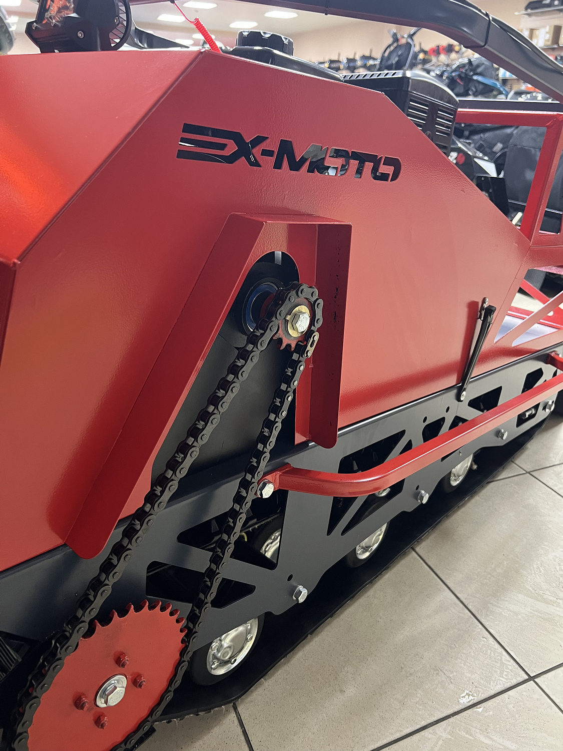 Мотобуксировщик EX-MOTO SNOWDOG S500 15л.с в Майкопе