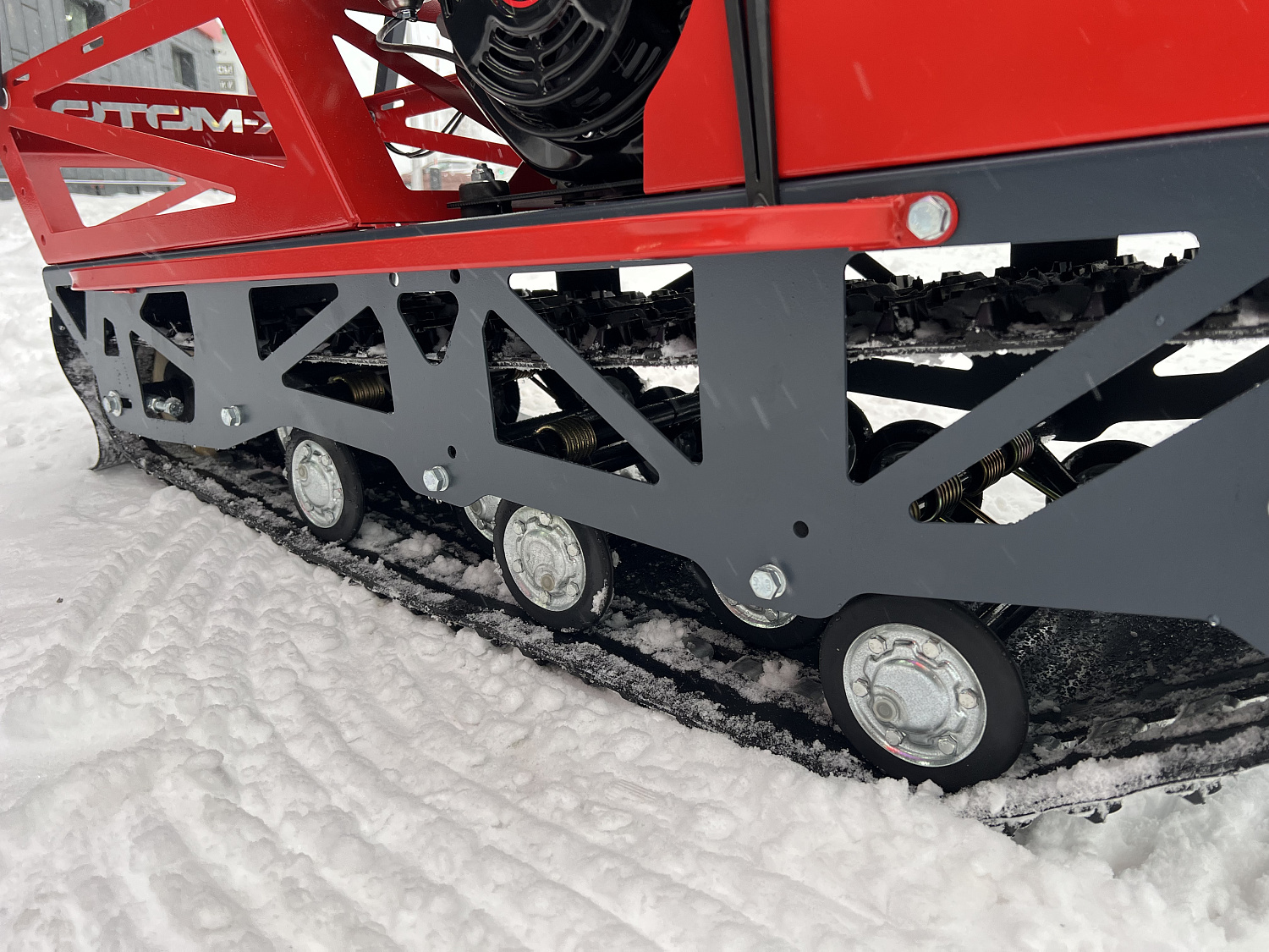 Мотобуксировщик EX-MOTO SNOWDOG S500 15л.с в Майкопе