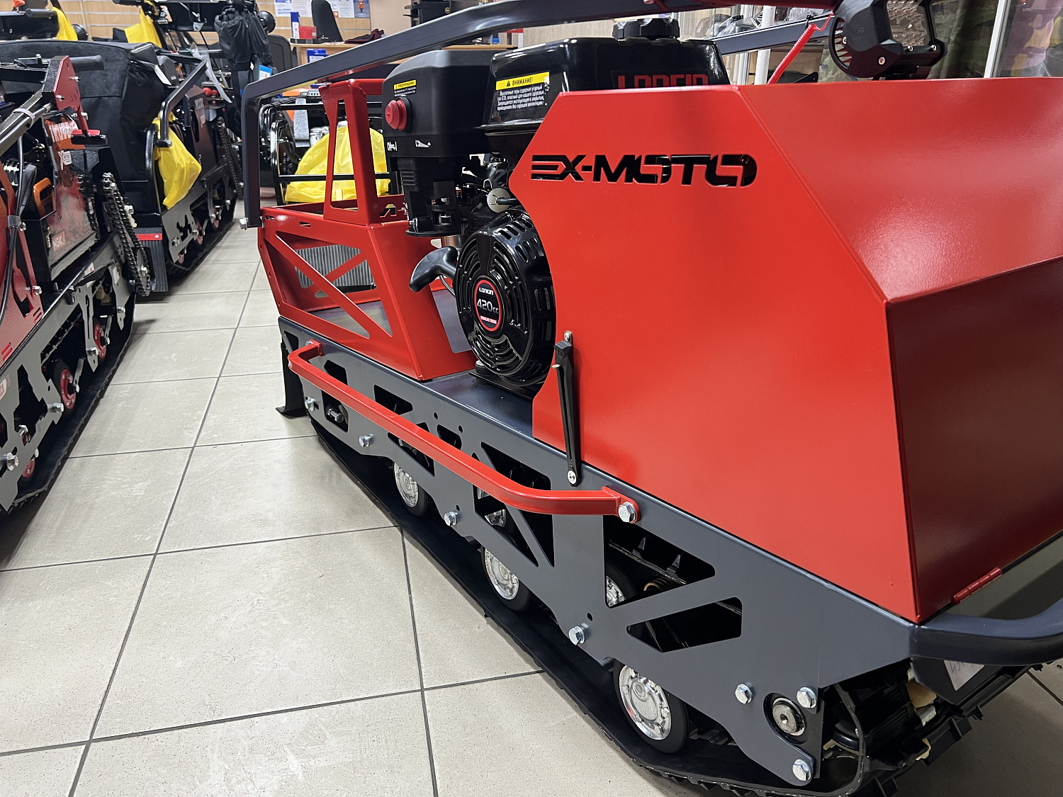 Мотобуксировщик EX-MOTO SNOWDOG S500 15л.с в Майкопе