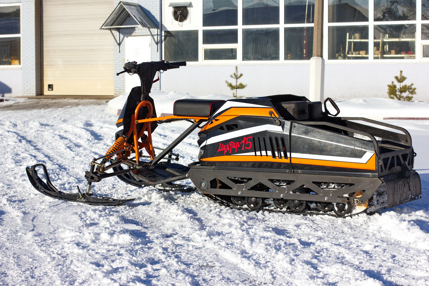 Мотобуксировщик IRBIS Мухтар 15 с лыжным модулем в комплекте в Майкопе