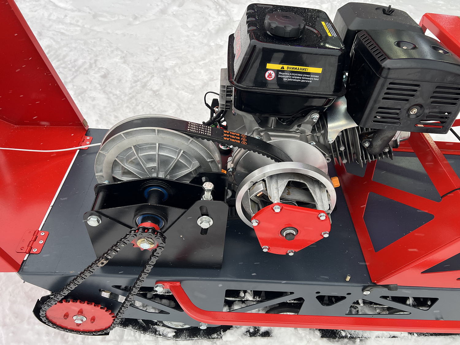 Мотобуксировщик EX-MOTO SNOWDOG S500 15л.с в Майкопе