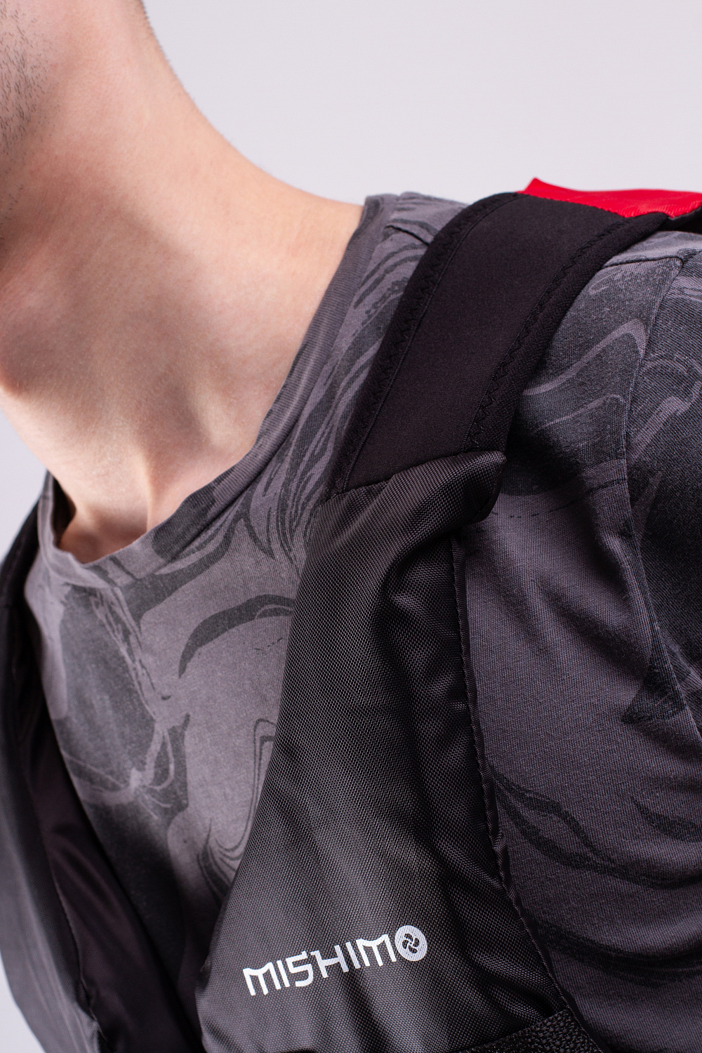 Жилет спасательный MISHIMO PRO Премиум качества Черно-красный в Майкопе